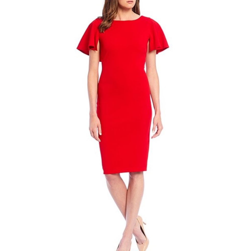 Calvin Klein Red Dress